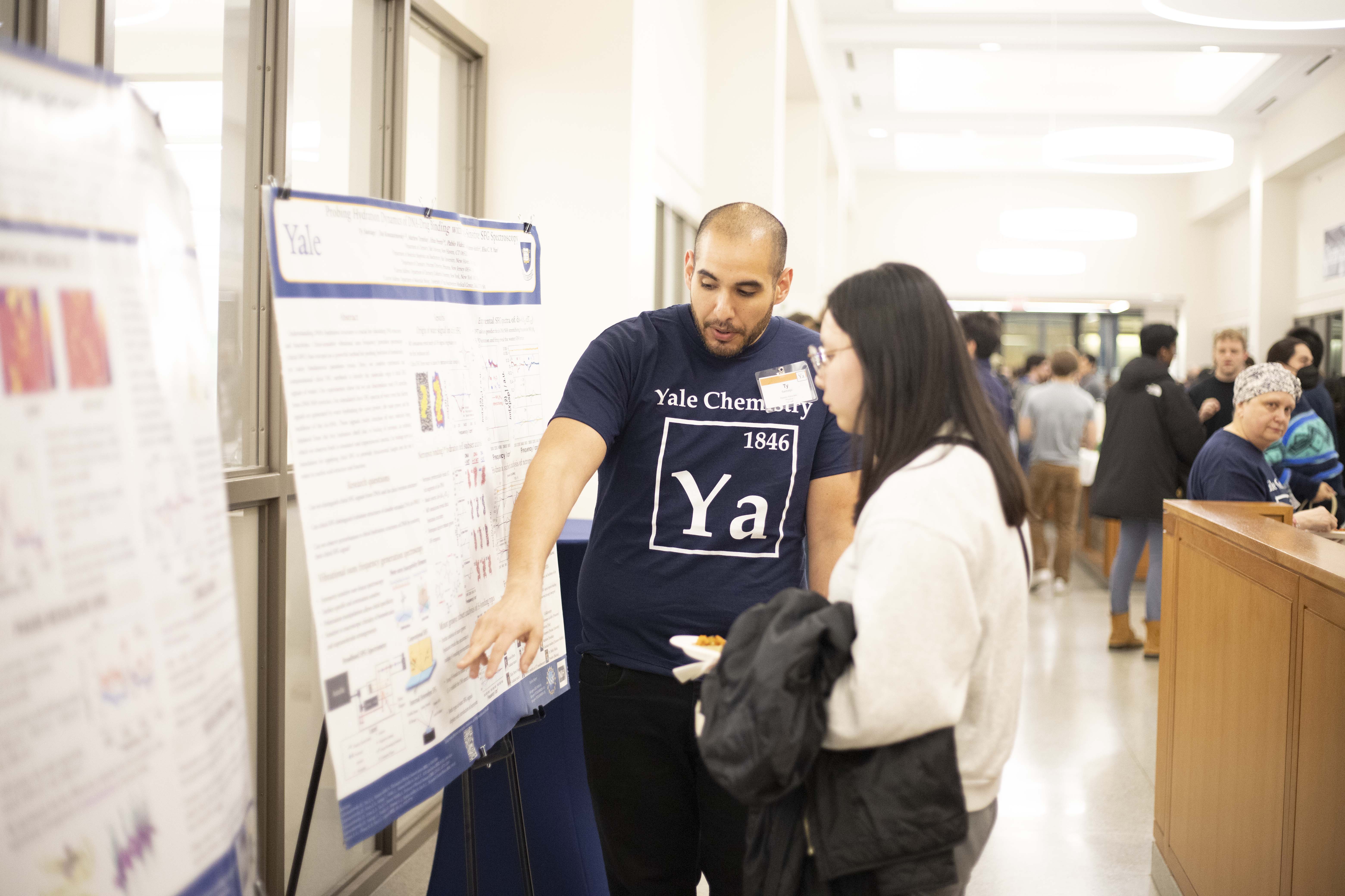 postdoc presenting poster