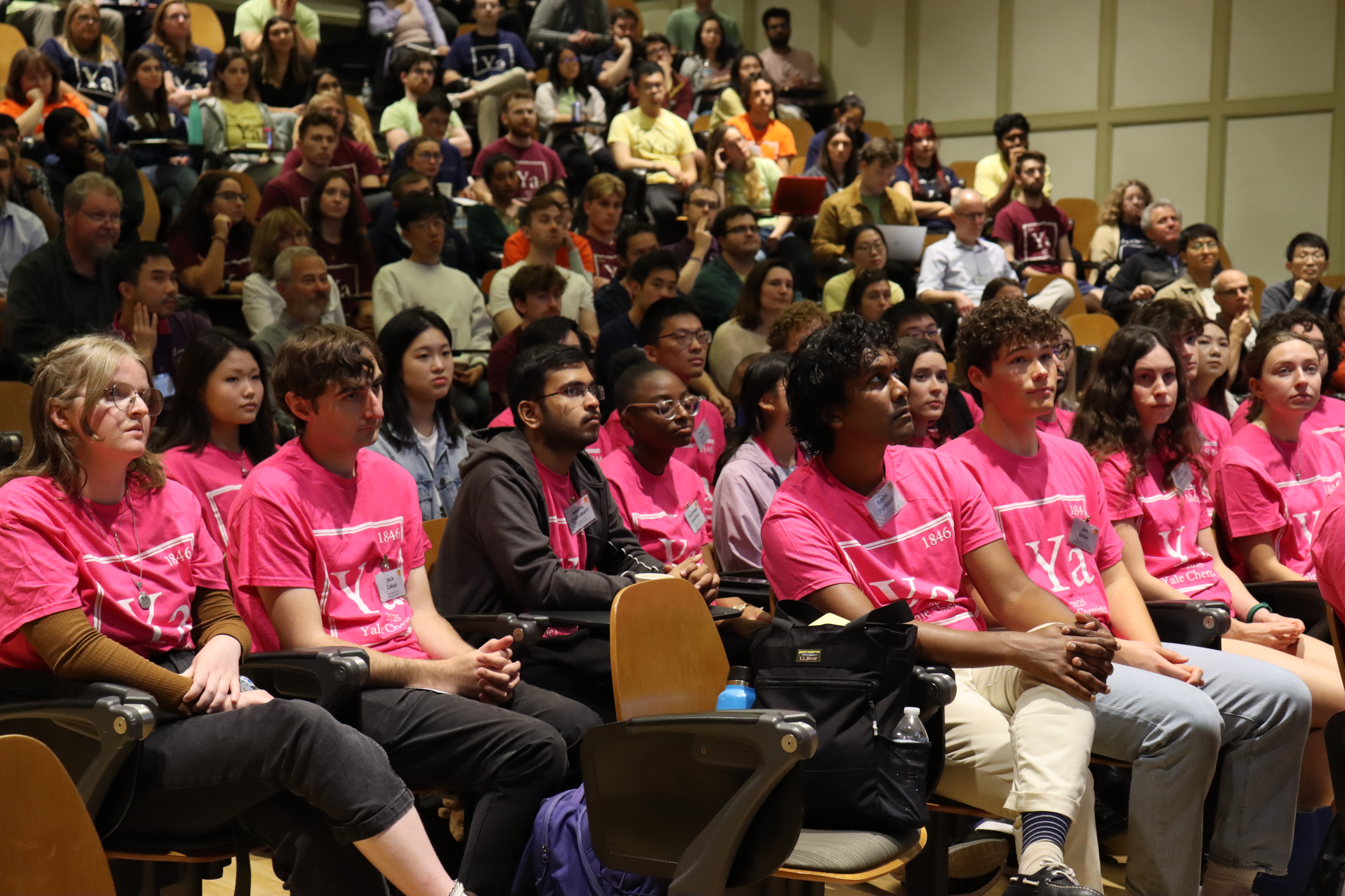 audience in lecture hall