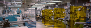 room full of machines