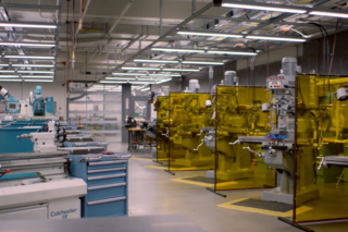 room full of machines