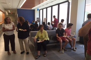 people in lounge