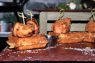 Chicken and waffles