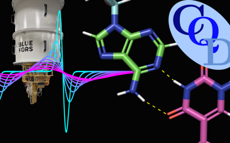 equipment, ligands, colorful lines