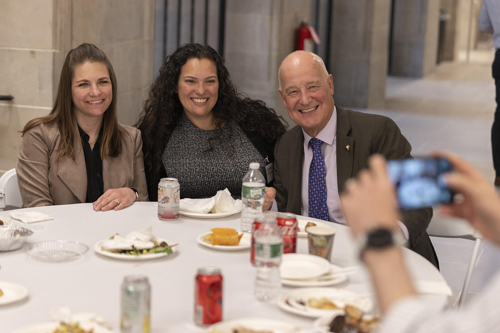 people at table