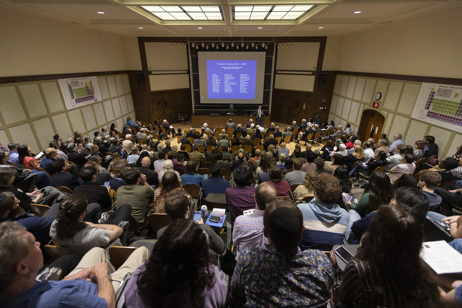 people in lecture hall