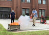 Fire Extinguisher Training with a Fire Inspector